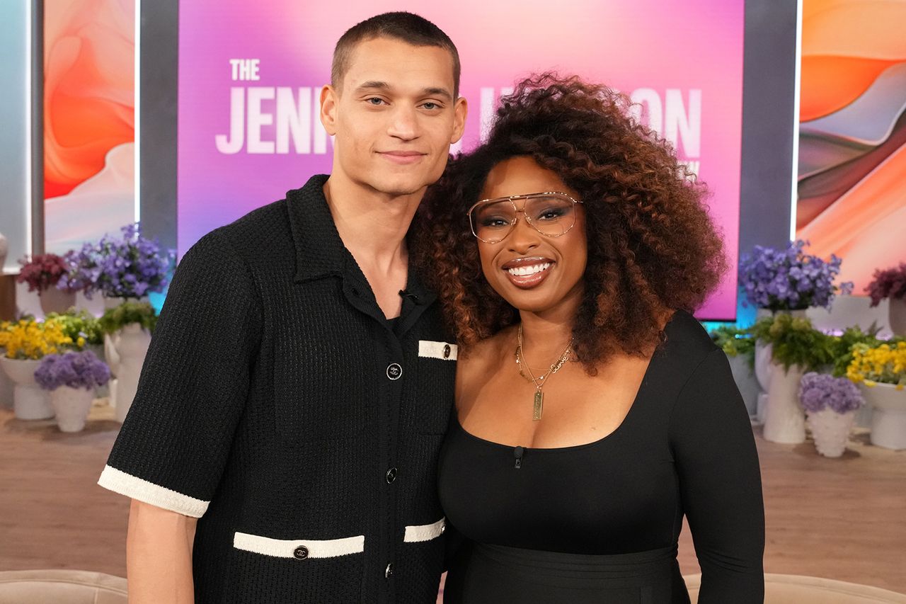 Tyriq Withers and Jennifer Hudson.Credit: Chris Haston/WBTV via Getty