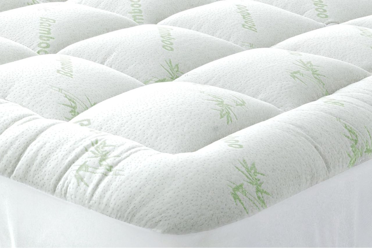 Ultra Soft Queen Size Mattress Topper - Viscose Credit: Amazon