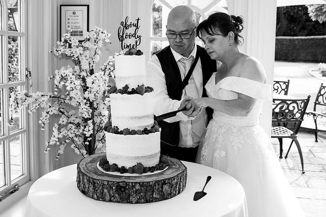 (PICTURED: 44-YEAR-OLD RICHARD PLOWMAN AND 49-YEAR-OLD VICTORIA PLOWMAN ON THEIR WEDDING DAY) A groom claims a 'playful slap' from a pal on his wedding day may have saved his life - when it revealed he had a brain tumour. Richard Plowman, 44, and Victoria Plowman, 49, were married on 12 July 2025 and held their reception in Croydon, London. During the reception the bridegroom says he was messing around with a work colleague who gave him a 'playful slap' on his right arm, which left it 'tingling' for a couple of minutes. Richard Plowman (left) and Victoria Plowman (right)Credit: Kennedy News/Tessa Clements Photography