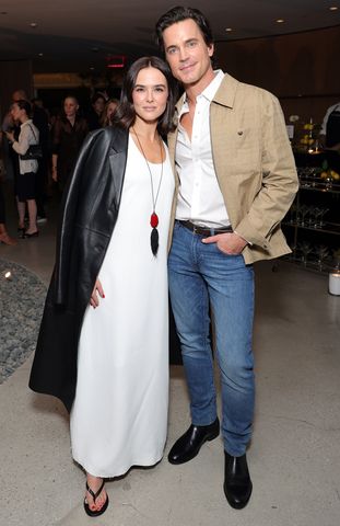 Zoey Deutch and Matt Bomer.Credit: Stefanie Keenan/Getty