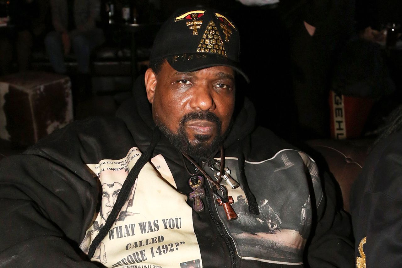 Afrika Bambaataa attends the Together We Stand Fundraiser for the family of Eric GarnerCredit: Johnny Nunez/WireImage