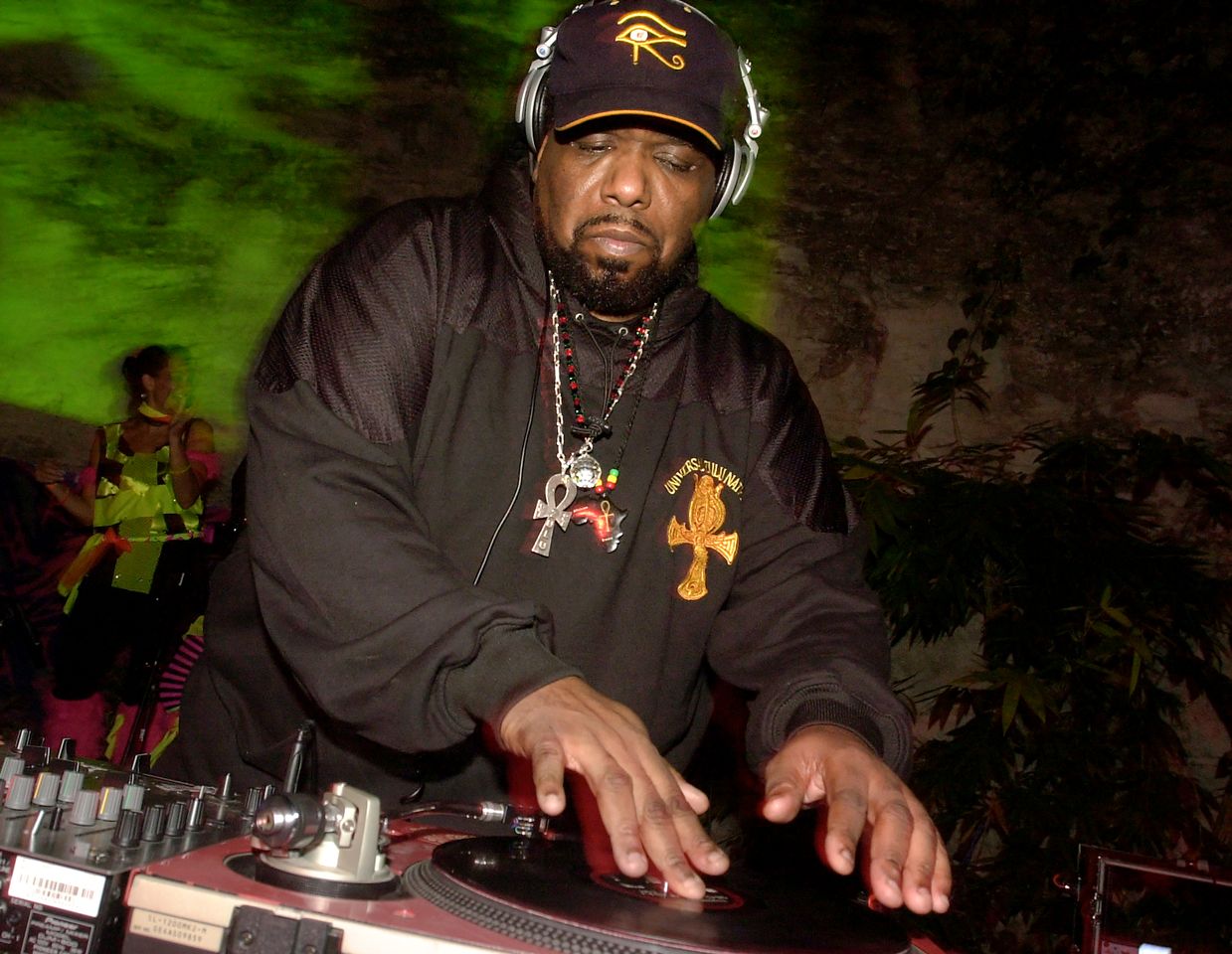 Afrika Bambaataa performs onstage at Club de Ville, Austin, Texas in 2007Credit: John Anderson/The Austin Chronicle/Getty