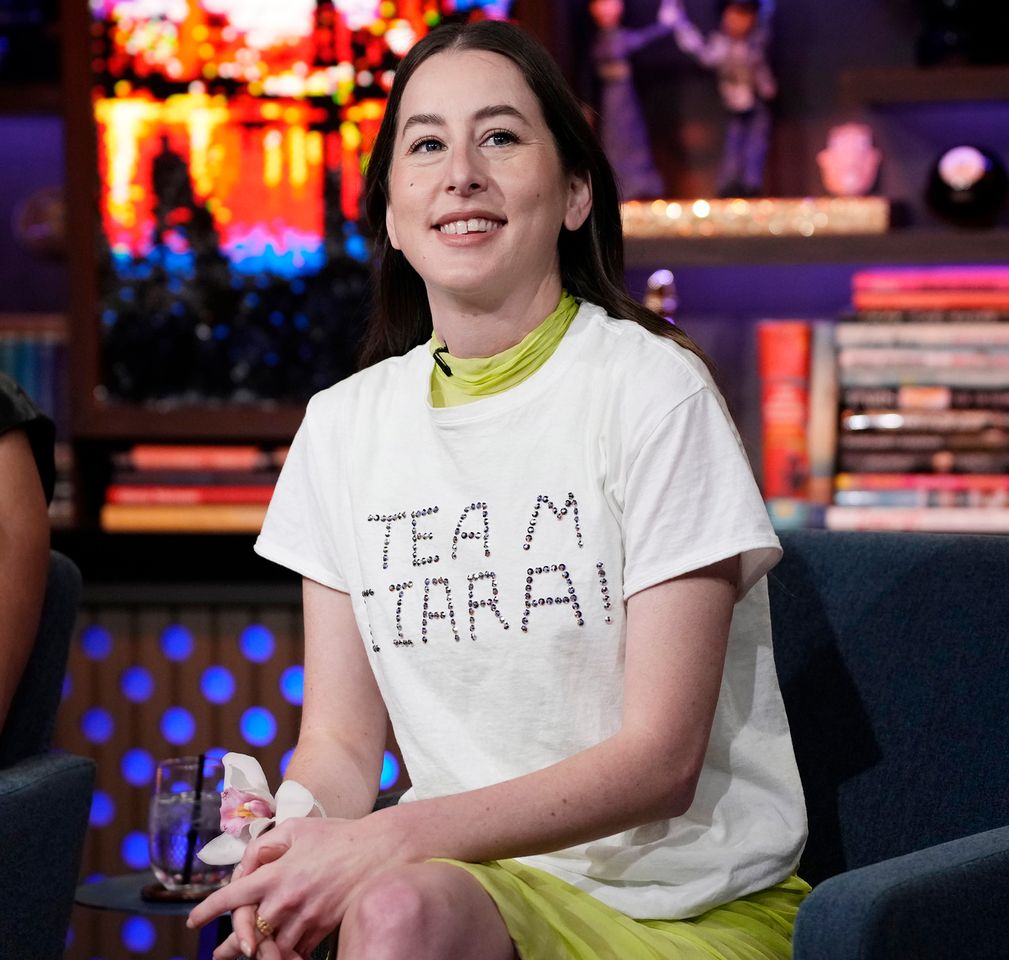 Alana Haim on WATCH WHAT HAPPENS LIVE WITH ANDY COHENCredit: Charles Sykes/Bravo