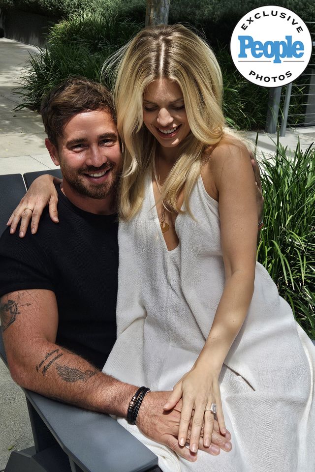 Danny Cipriani (left) and AnnaLynne McCord (right).Credit: AMcK/Corday Productions