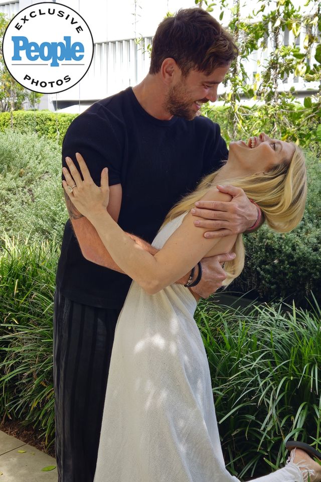 Danny Cipriani (left) and AnnaLynne McCord (right).Credit: Credit - AMcK/Corday Productions