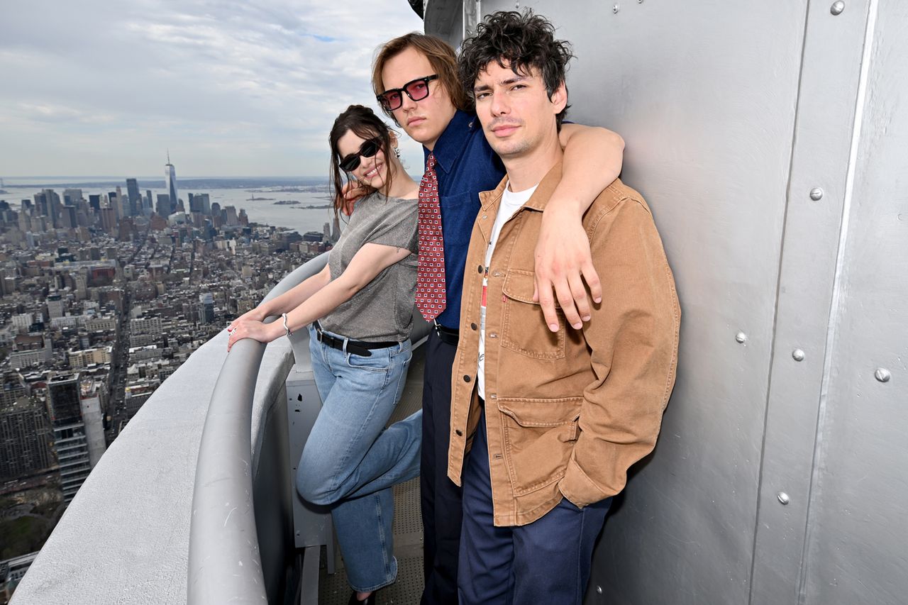 Barbie Ferreira, Stanley Simons, and Devon Bostick visit The Empire State Building on April 01, 2026 Barbie Ferreira, Stanley Simons, and Devon Bostick.Credit: Roy Rochlin/Getty