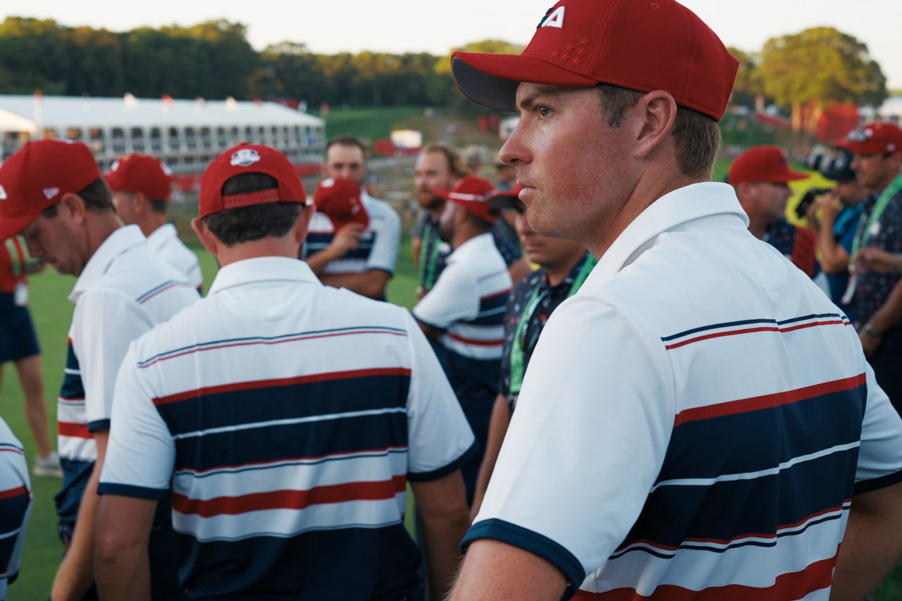 Ben Griffin at the 2025 Ryders Cup on 'Full Swing' season 4Credit: Netflix