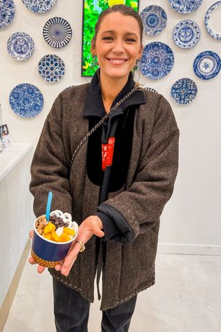 Blake LivelyCredit: Go Greek Yogurt