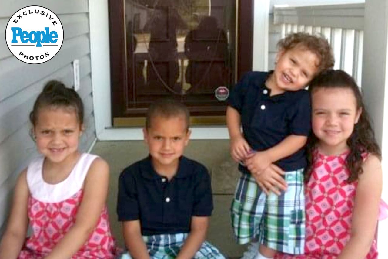 From left: Paige, Daniel, Christian and Kaelah TorresCredit: Kaelah Torres