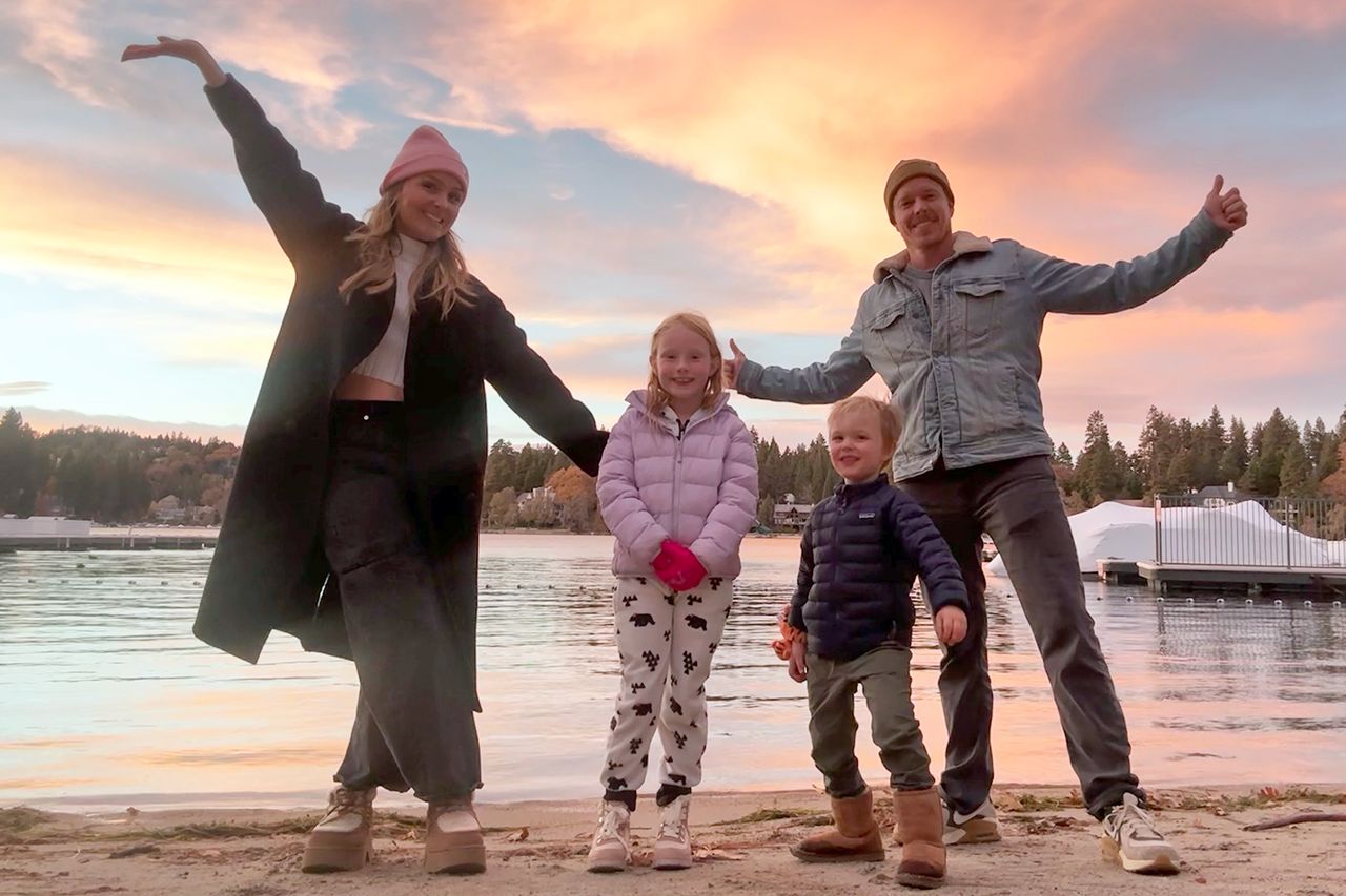 Camilla Luddington family Camilla Luddington and husband Matthew Alan with kids Hayden and LucasCredit: Courtesy of Camilla Luddington