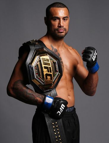 Carlos Ulberg of New Zealand poses for a portrait after his victory during the UFC 327 event at Kaseya Center on April 11, 2026 in Miami, Florida. Carlos Ulberg on April 11, 2026 in MiamiCredit: Mike Roach/Zuffa LLC