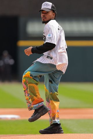 Chance the Rapper Chance the RapperCredit: MLB