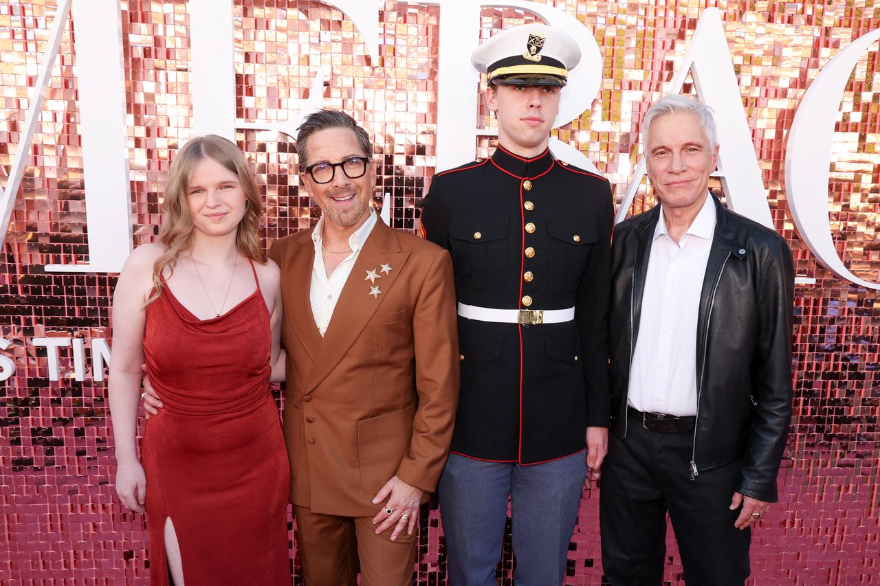 Eliza Bucatinsky, Dan Bucatinsky, Jonah Bucatinsky and Don Roos in March 2026Credit: Jesse Grant/Variety via Getty