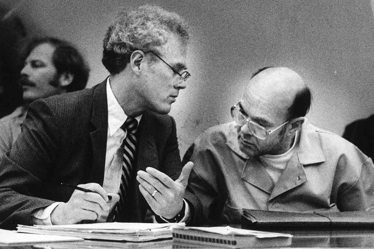 David Carpenter (R) seen in 1984Credit: MediaNews Group/Marin Independent Journal via Getty