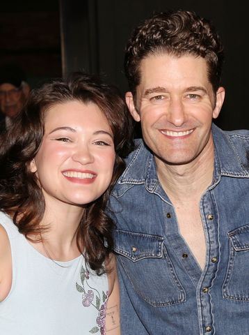 Isa Briones and Matthew MorrisonCredit: Bruce Glikas/WireImage