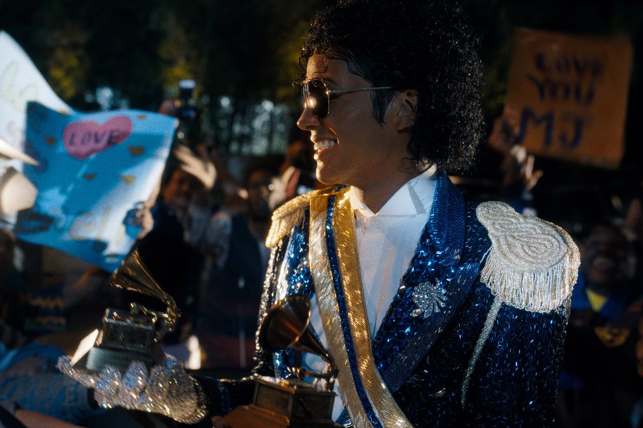 Jaafar Jackson as Michael Jackson in 'Michael'.Credit: Lionsgate