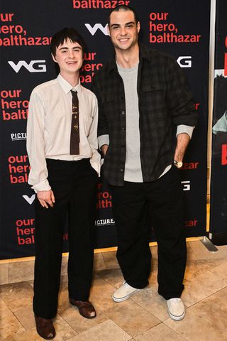 Jaeden Martell and Noah Centineo 'Our Hero, Balthazar' Film Premiere, Los Angeles, California, USA - 03 Apr 2026 Jaeden Martell and Noah CentineoCredit: Rob Latour/Shutterstock