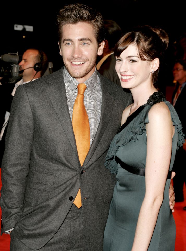 Jake Gyllenhaal and Anne Hathaway in 2005Credit: J. Vespa/WireImage