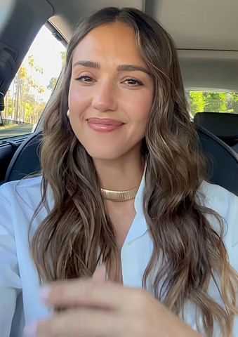 Jessica Alba reacts after astronaut requests Honest products in her space ship care packageCredit: Jessica Alba/Instagram