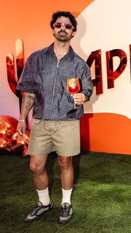 Aperol Day Club with Joe Jonas Joe Jonas at the Aperol Day Club at Coachella on April 10.Credit: Courtesy of Aperol