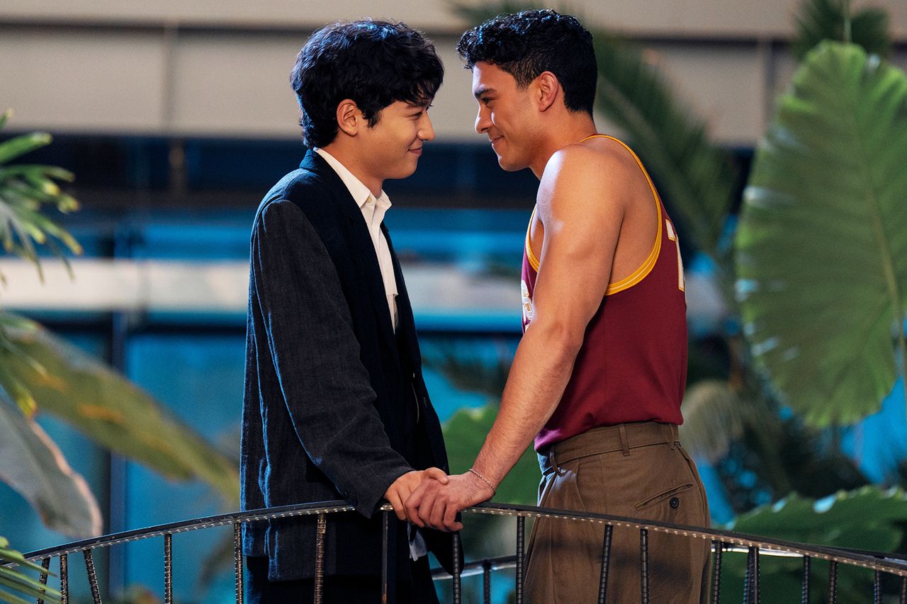 Joshua Hyunho Lee as Jin and Anthony Keyvan as Quincy 'Q' Shabazian in episode 308 of 'XO, Kitty'Credit: Youngsol Park/Netflix