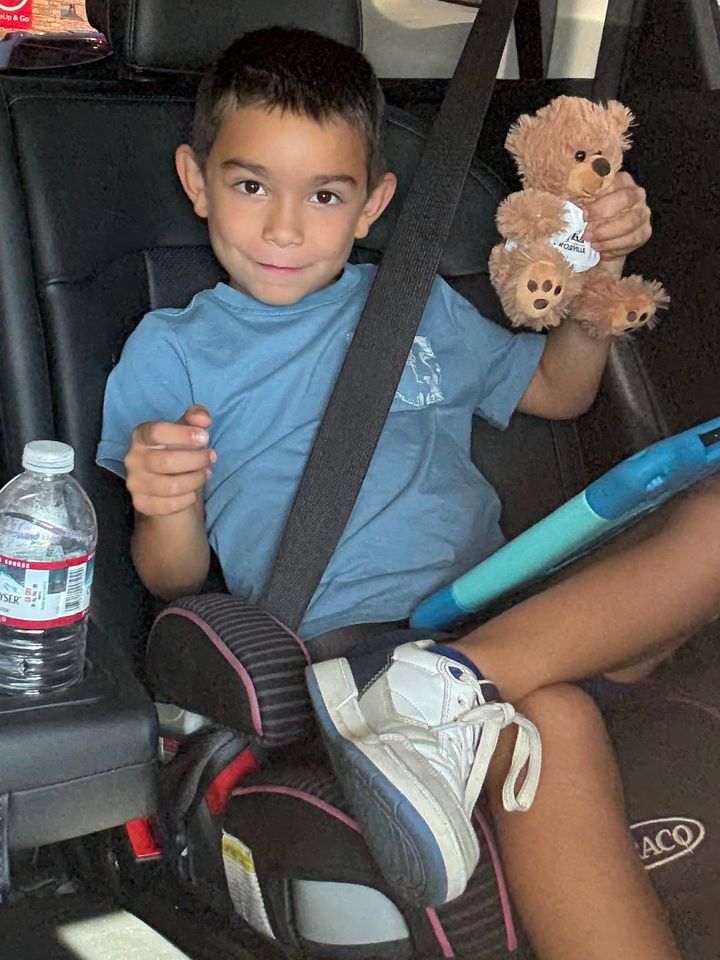 Marissa Divodi-Lessa Herzog's 7-year-old sonCredit: GoFundMe