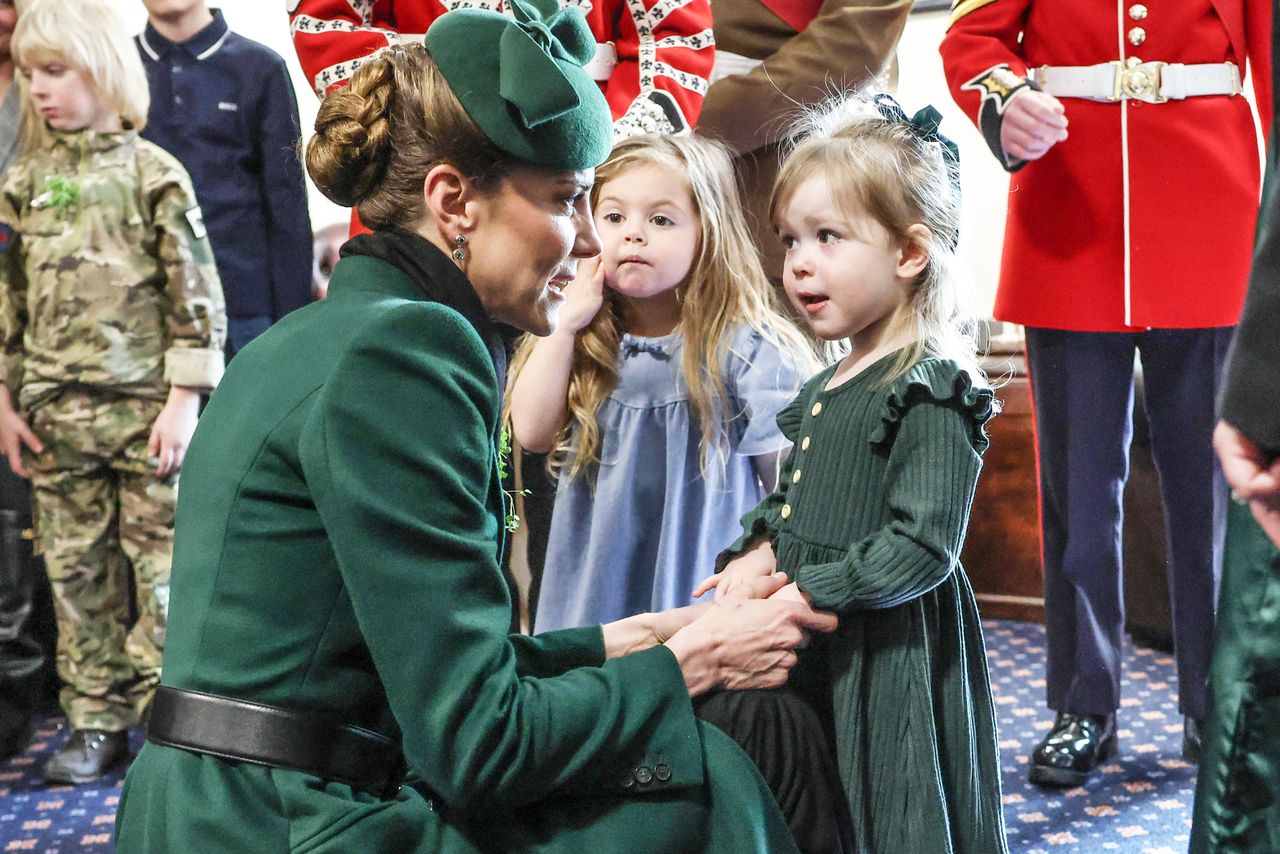 Kate Middleton at a St. Patrick's Day event on March 17, 2026.Credit: Richard Pohle/WPA Pool/Shutterstock