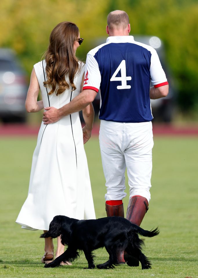 Kate Middleton and Prince William with Orla at a charity polo match in 2022.Credit: Getty Images