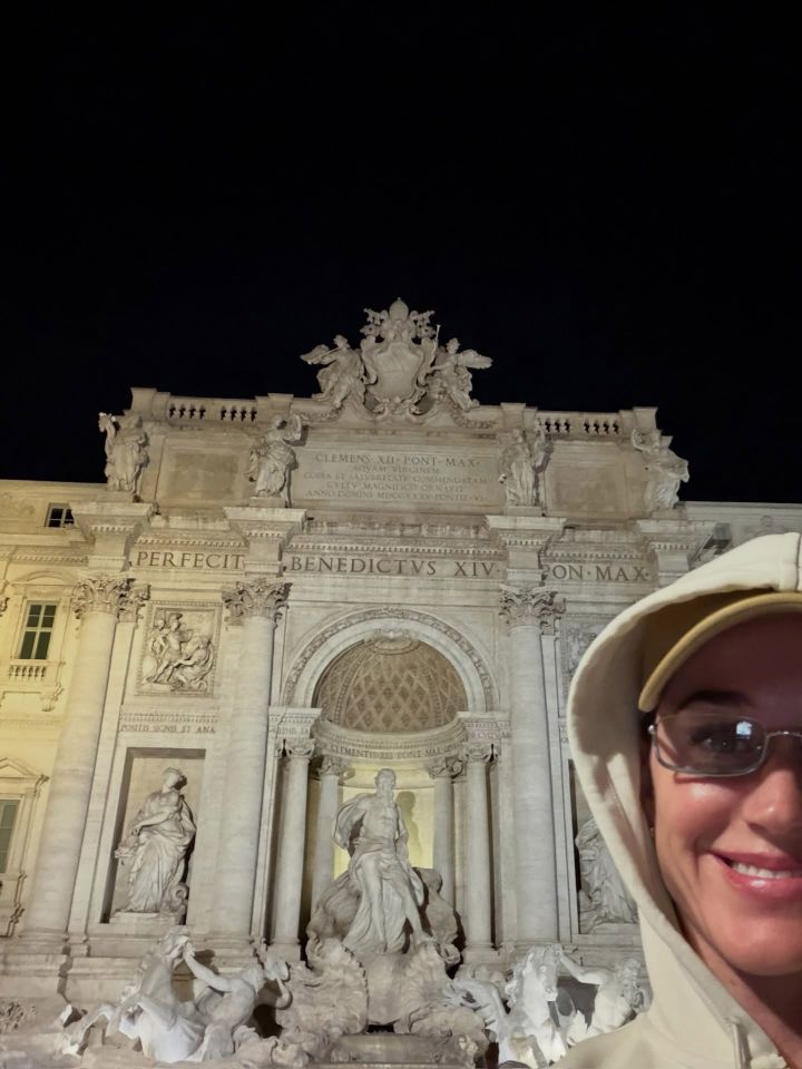 Katy Perry at the Trevi Fountain in RomeCredit: katyperry/Instagram