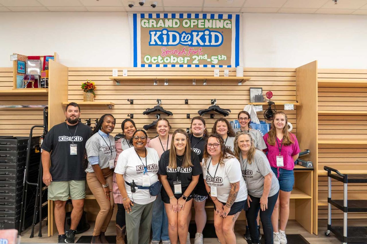 Kayla Stewart and her Kid to Kid crew.Credit: Kayla Stewart