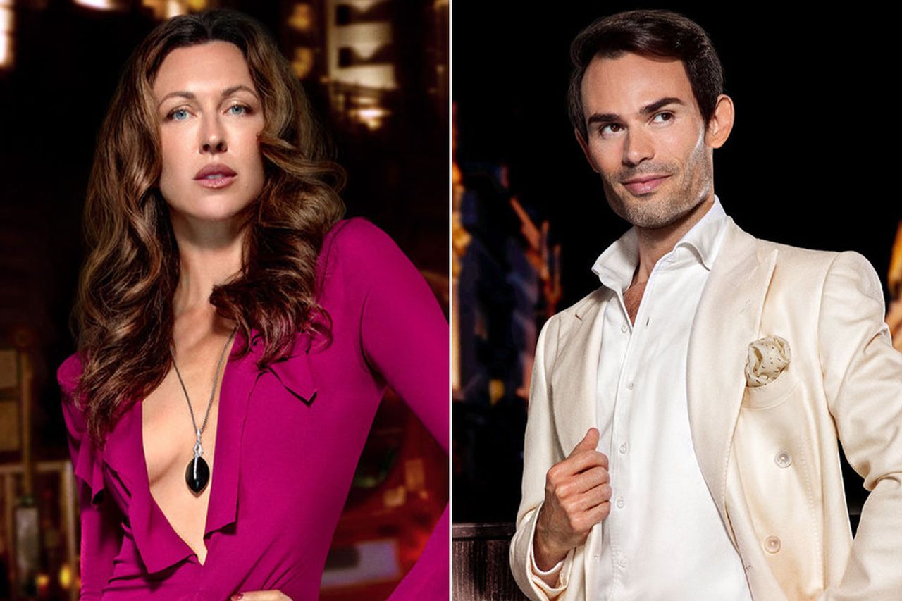 'Ladies of London' stars Margo Stiller and Mark-Francis VandelliCredit: Nick Wall/Bravo