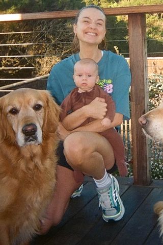 Laura Henshaw and son Atlas.Credit: Laura Henshaw/Instagram