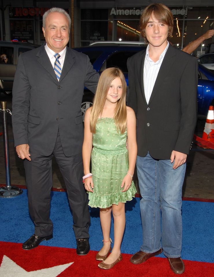 Lorne Michaels and his children, Sophie and Henry, attend the Los Angeles premiere of “Hot Rod” at Mann’s Chinese Theater on July 26, 2007.Credit: Mark Sullivan/WireImage