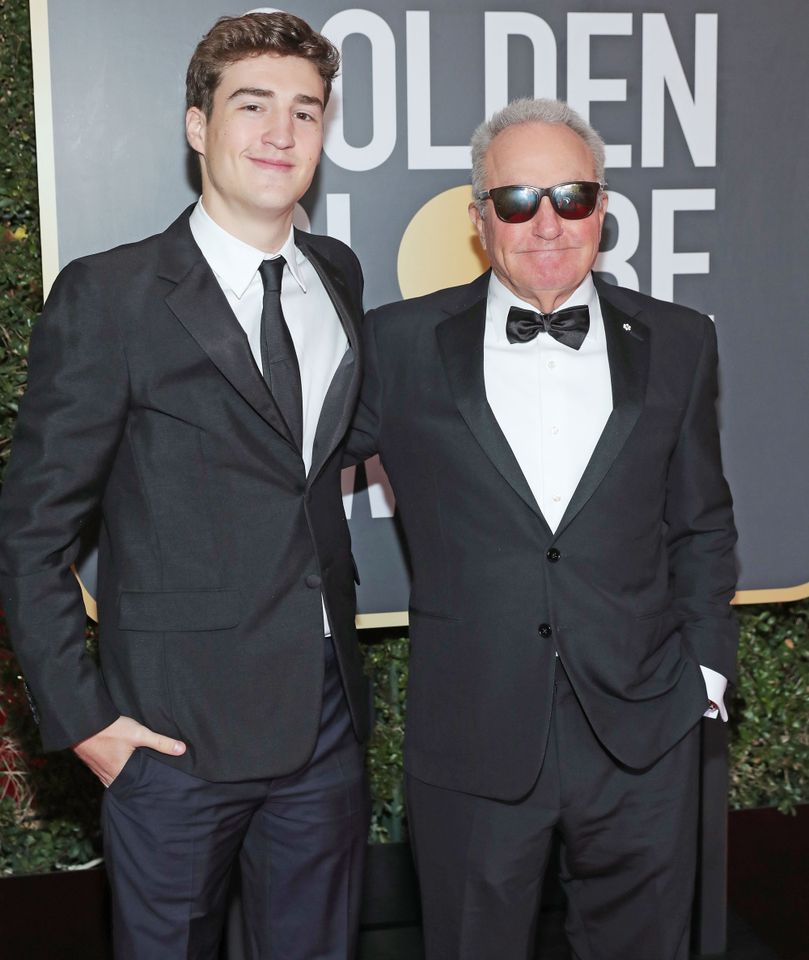 Producer Lorne Michaels and his son, Edward Lipowitz, attend the 75th Annual Golden Globe Awards at the Beverly Hilton Hotel on January 7, 2018.Credit: Neilson Barnard/NBCUniversal/NBCU Photo Bank/Getty Images