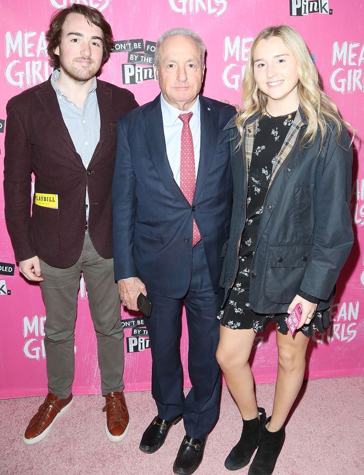 Edward Lipowitz, Lorne Michaels, and Sophie Lipowitz attend the opening night after-party for “Mean Girls” on Broadway at TAO Downtown on April 8, 2018, in New York City.Credit: Jimi Celeste/Patrick McMullan/Getty Images