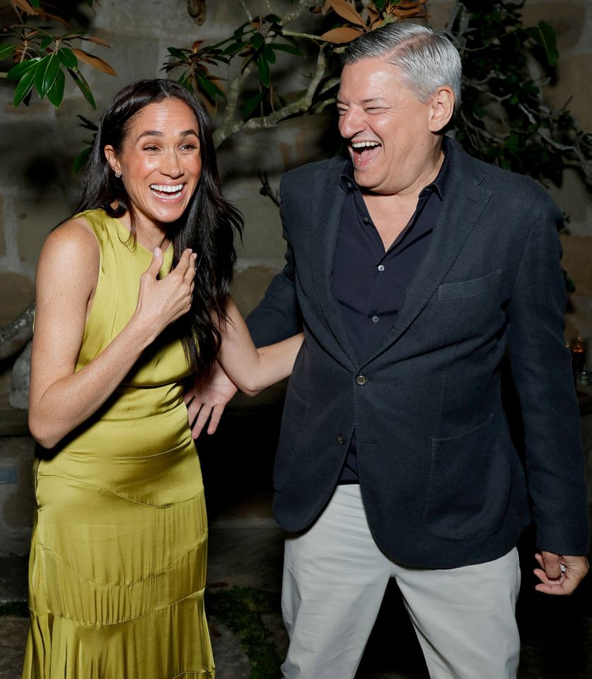 Meghan Markle and Ted Sarandos attend Netflix's BEEF season 2 Montecito Tastemaker at a private residence on April 10, 2026, in Montecito, California.Credit: Netflix