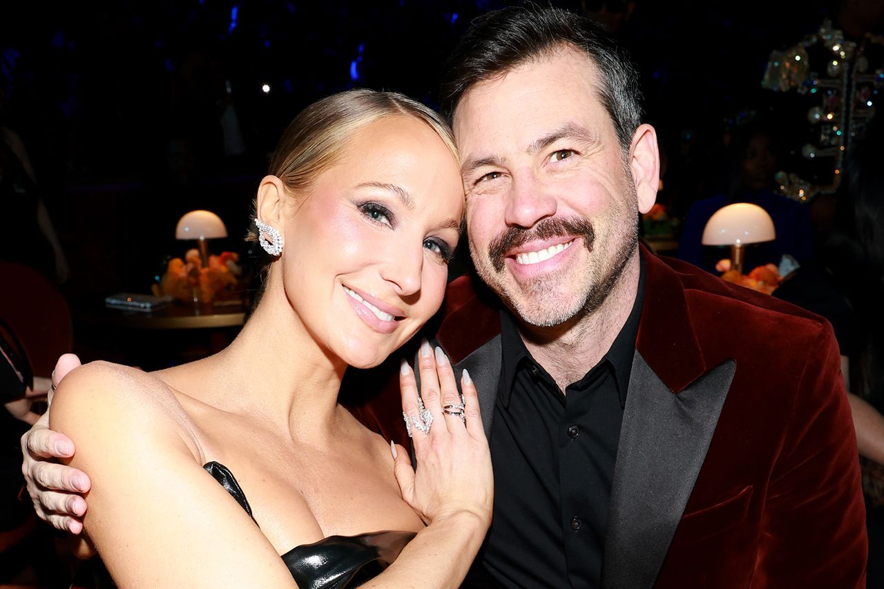 Nikki Glaser and Chris Convy attend the 68th annual Grammy Awards in 2026.Credit: Kevin Mazur/Getty