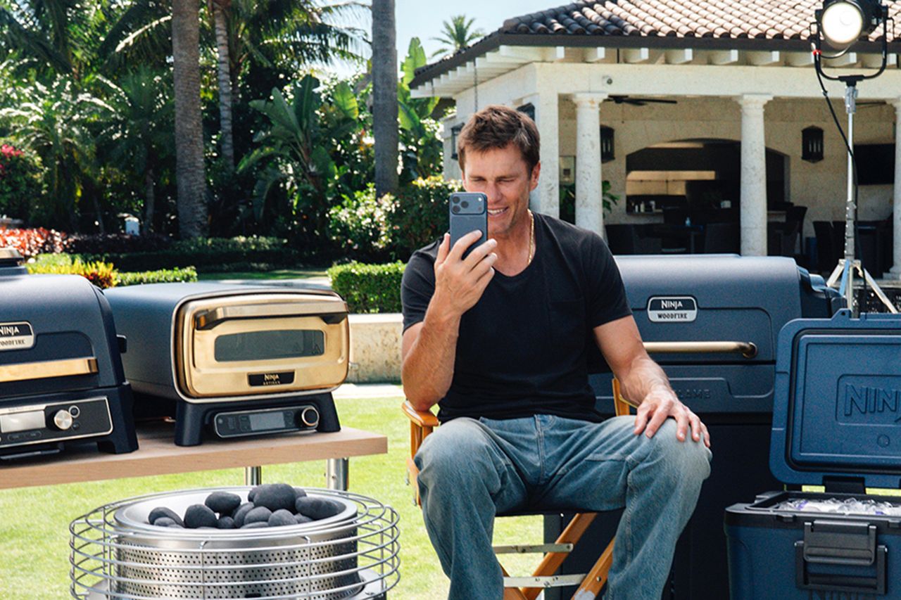 Tom Brady's new campaign with NinjaCredit: Ninja via Business Wire
