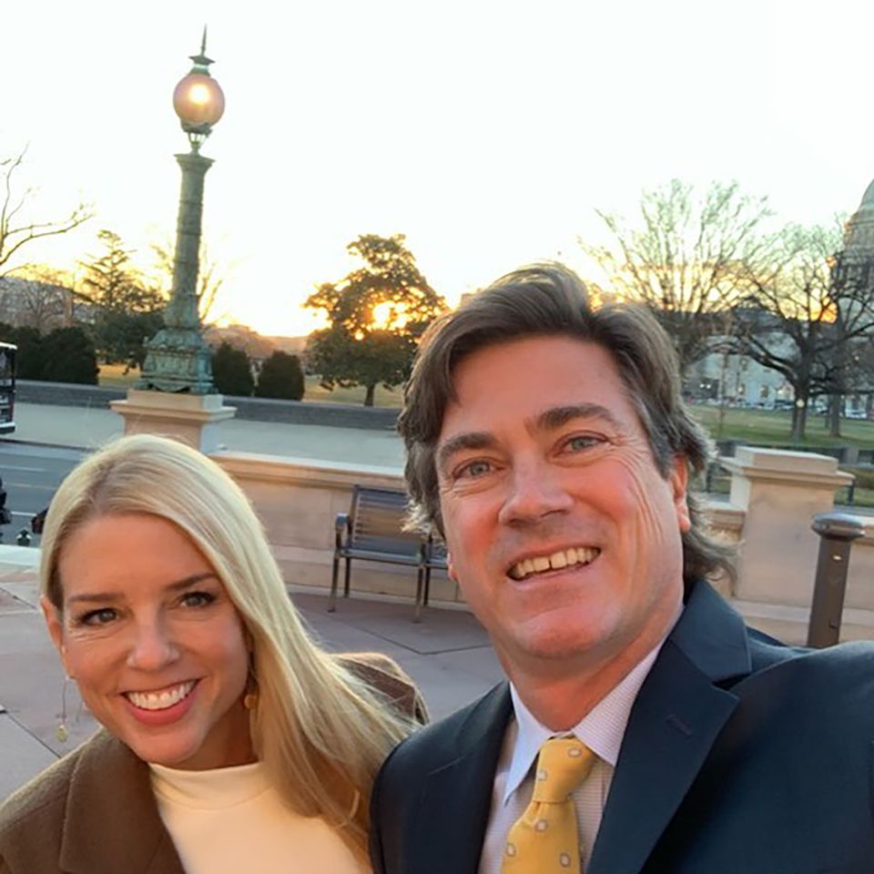 Pam Bondi and John WakefieldCredit: Pam Bondi/Instagram