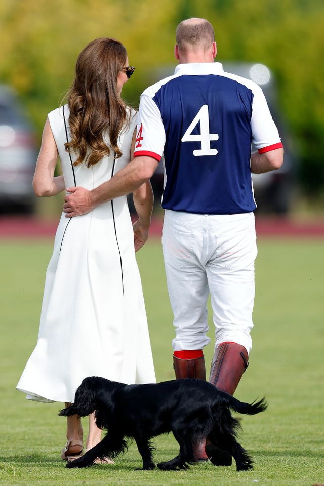 Kate Middleton and Prince William attend the Out-Sourcing Inc. Royal Charity Polo Cup at Guards Polo Club on July 6, 2022.Credit: Max Mumby/Indigo/Getty