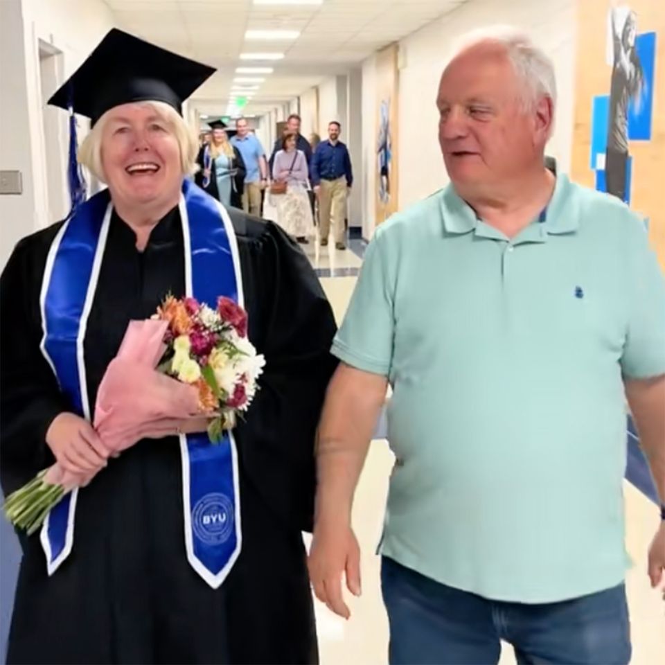 Raelene Page and her husbandCredit: Taylor Page