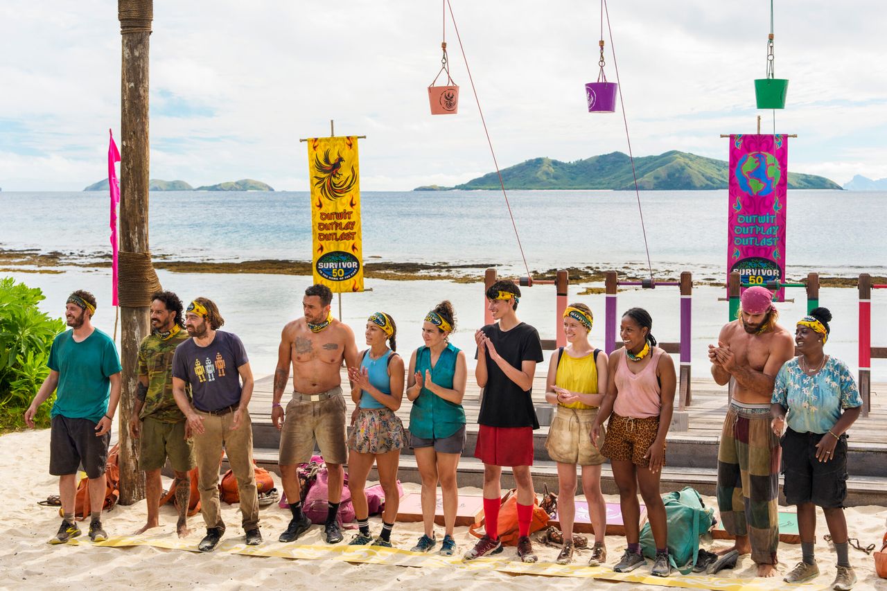 Contestants on Survivor 50Credit: Robert Voets/CBS