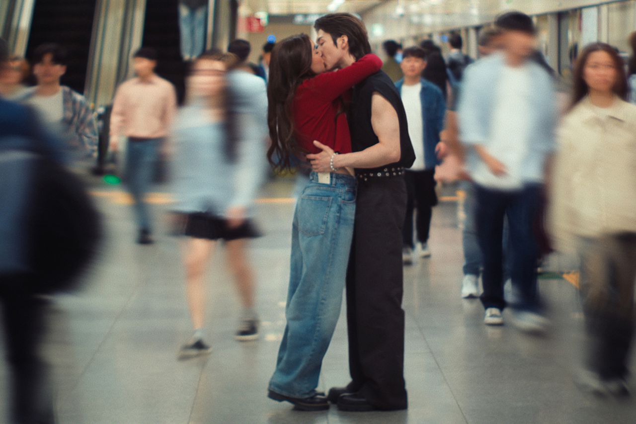 Anna Cathcart as Kitty Song Covey and Sang Heon Lee as Min Ho Moon in episode 308 of XO, Kitty.Credit: Courtesy of Netflix