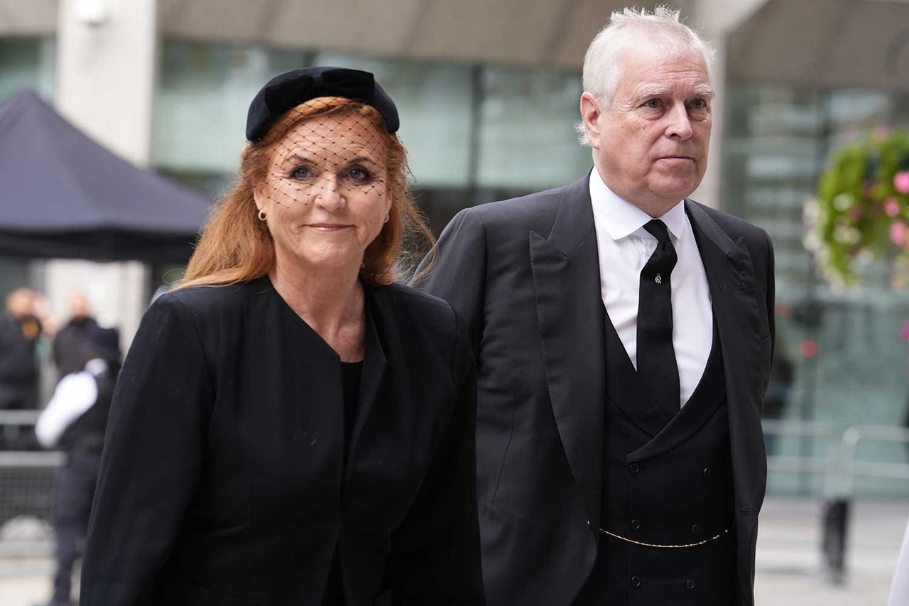 Sarah Ferguson and the former Prince Andrew on Sept. 16, 2025Credit: Jordan Pettitt - Pool/Getty