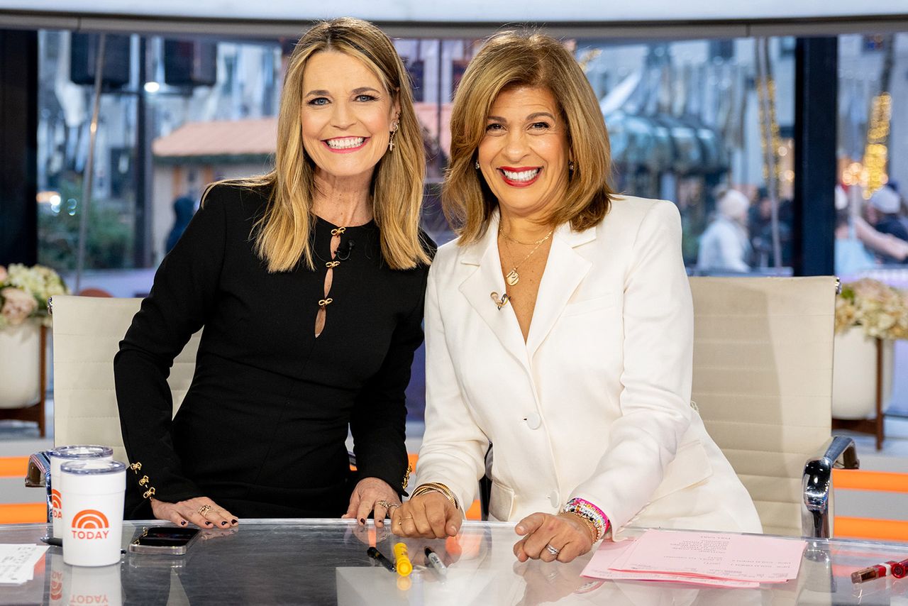 Savannah Guthrie and Hoda Kotb on the 'Today' show in January 2025.Credit: Nathan Congleton/NBC/Getty