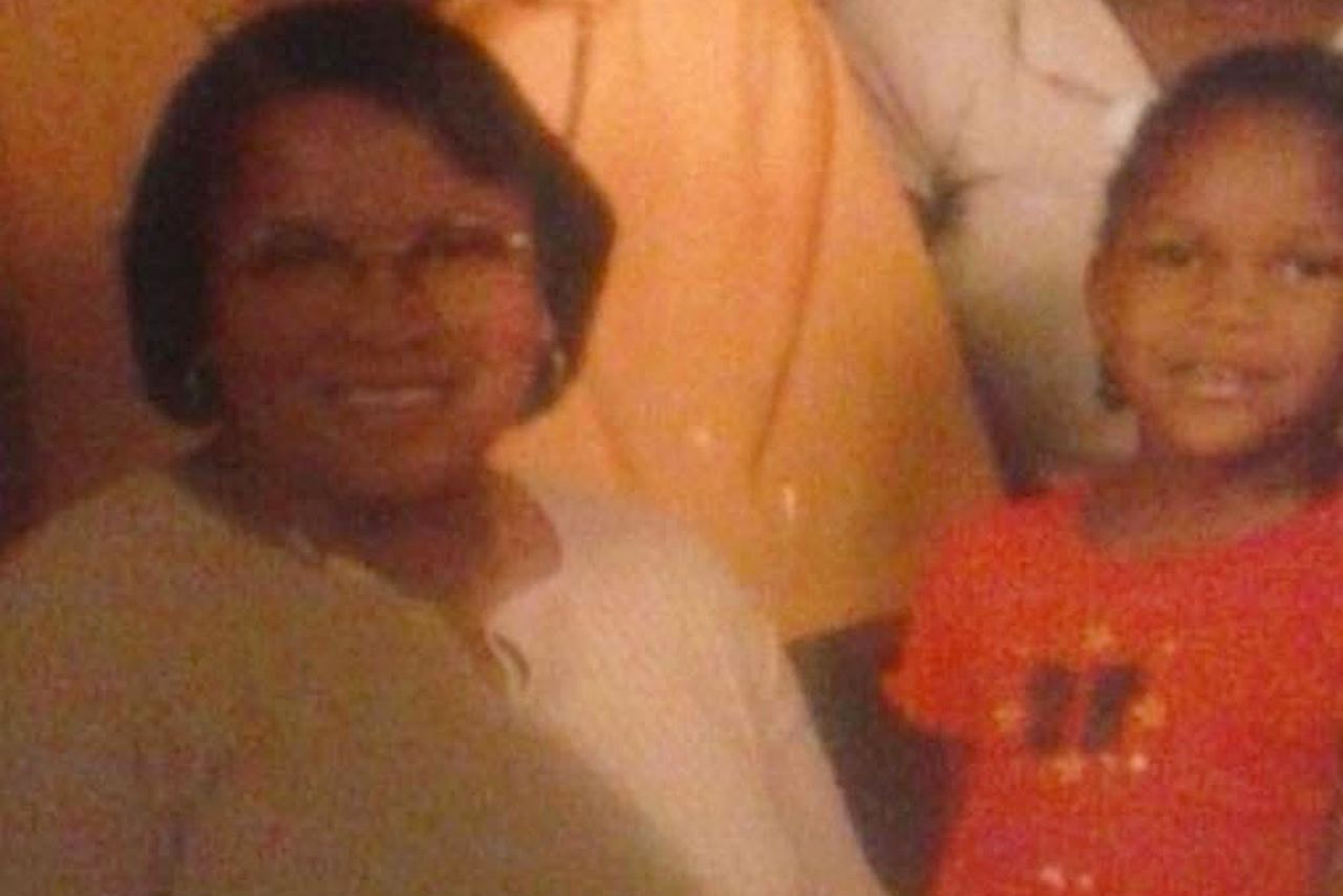 Shantasia Stanley as a child with her grandmotherCredit: Shantasia Stanley