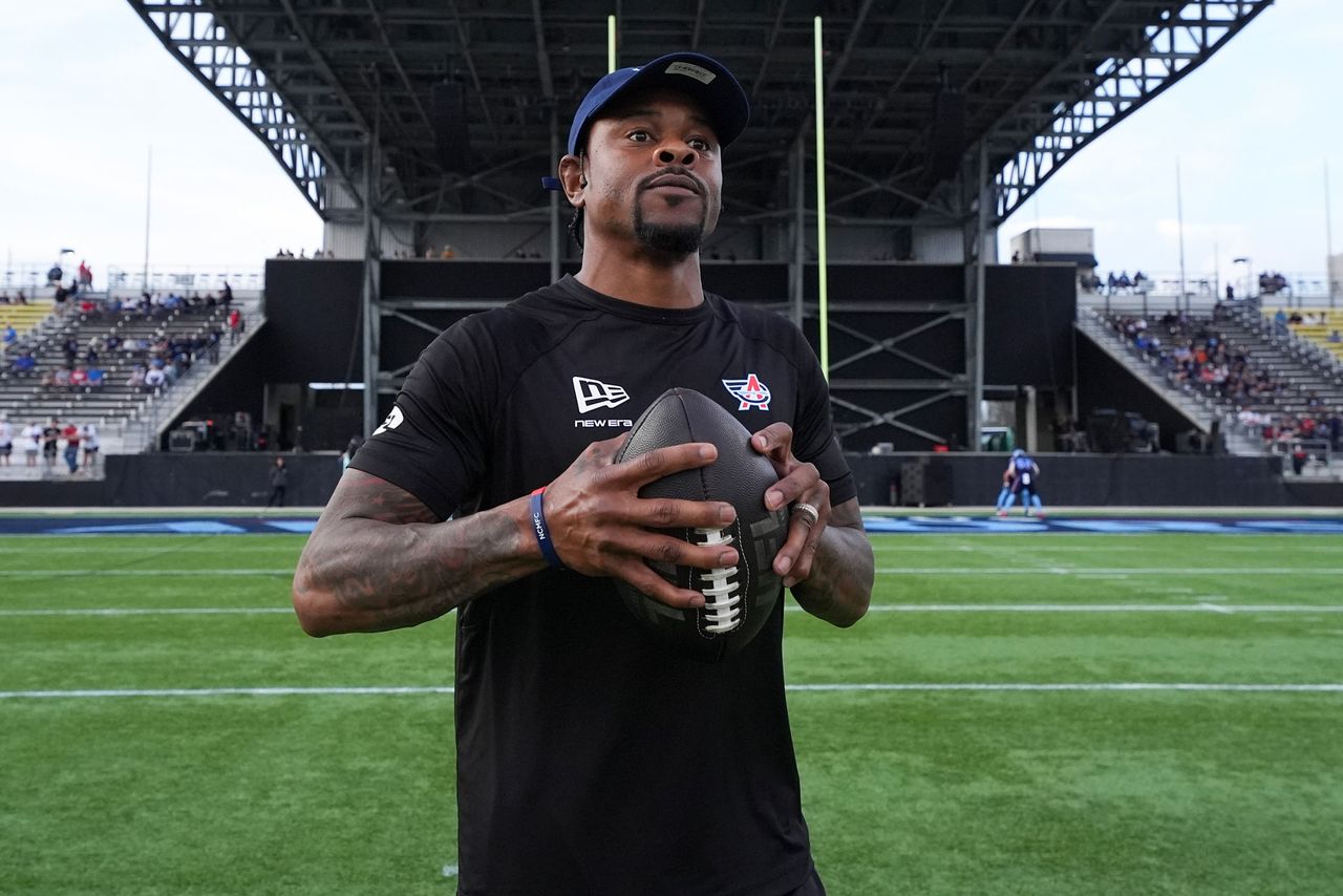 Ted Ginn Jr. on April 3, 2026Credit: Jason Mowry/UFL/Getty