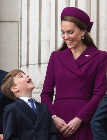 Prince Louis and Kate MiddletonCredit: Samir Hussein/WireImage