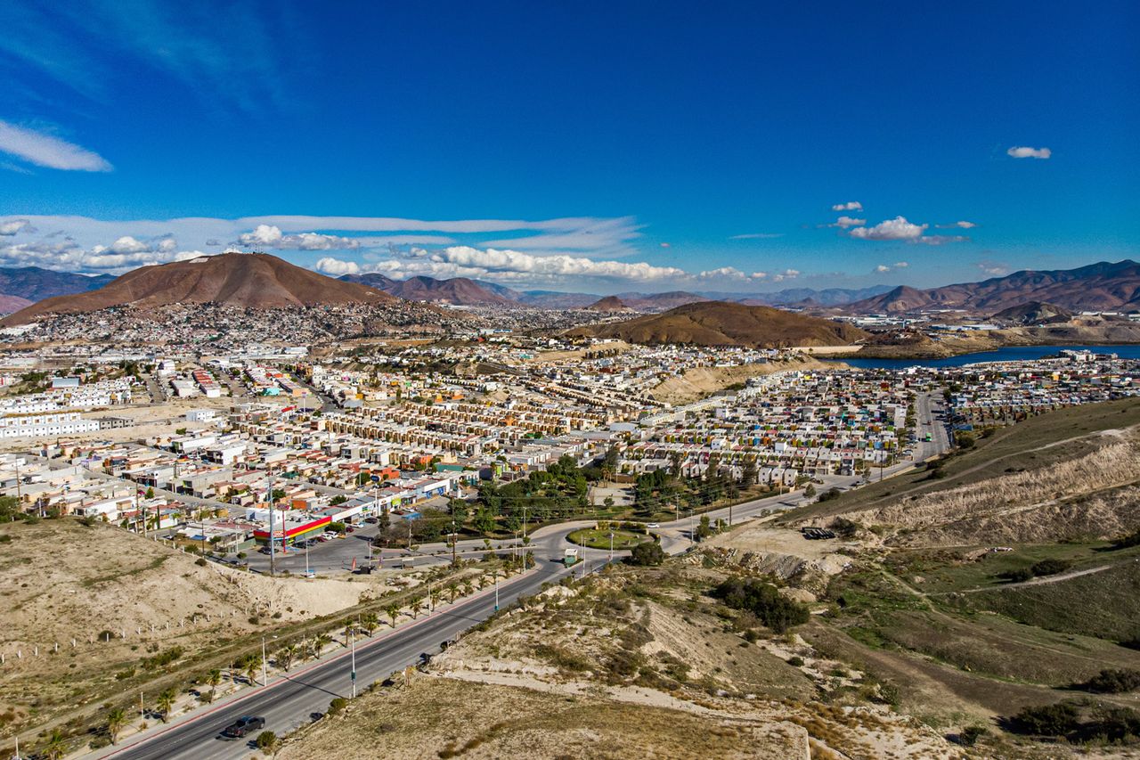 Aerial view of Tijuana, Mexico. Aerial view of Tijuana, Mexico.Credit: Getty