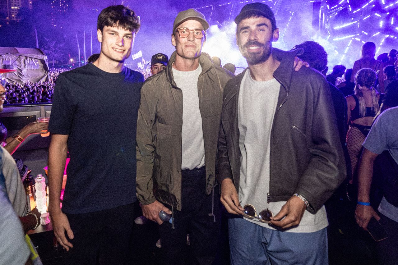 Tom Brady, afrojack Tom Brady (Center) and Afrojack (Right).Credit: Courtesy of Afrojack